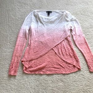 Women’s INC Pink Ombré Sweater